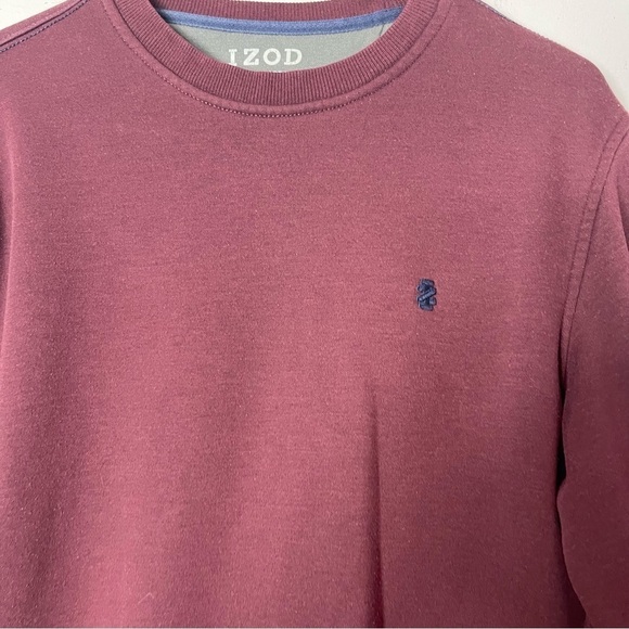 IZOD Men’s Burgundy Advantage Performance Pullover Size Small - Picture 2 of 8
